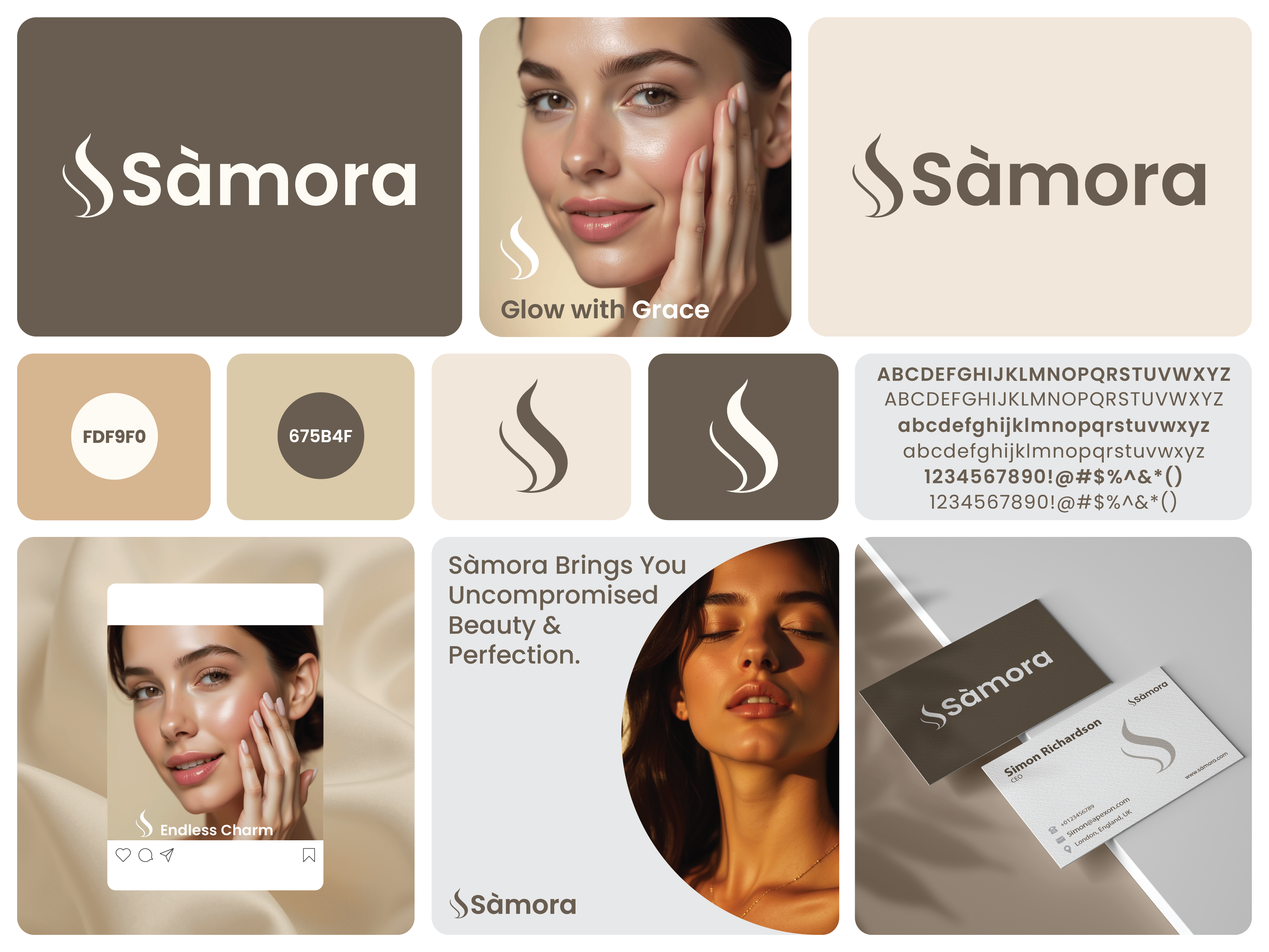 Example of Minimalist Logo Design Package