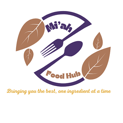 A logo for a startup foodstuff brand branding logo