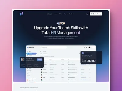 PeoplePlus - Web Design