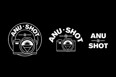 ANU Shot Logos branding design graphic design logo