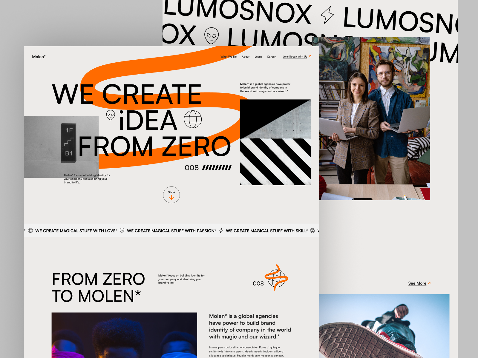 Example of Crafting UI/UX Website Design