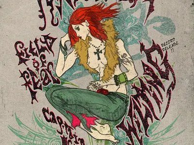 Golden Bull Flyer design flyer illustration music