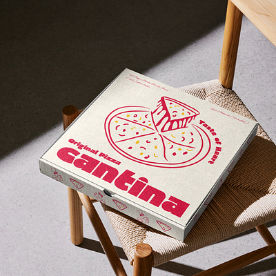 Cantina - Pizza Brand Concept branding graphic design logo