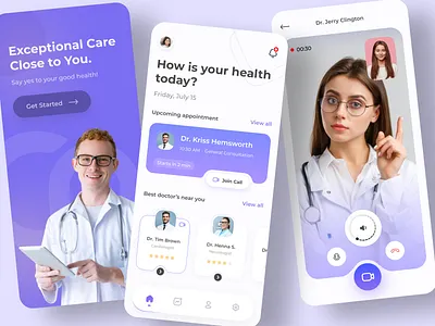Healthcare app design mobile app app app design app ui kit doctor app doctor website health app healthcare healthcare app healthcare ui kit hospital hospital app medical medical app medical website medicine medicine app mobile app mobile ui mobile ui kit ui kit