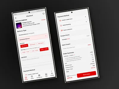 Swapno - Checkout Page UI Design checkout design checkout page grocery app ui design