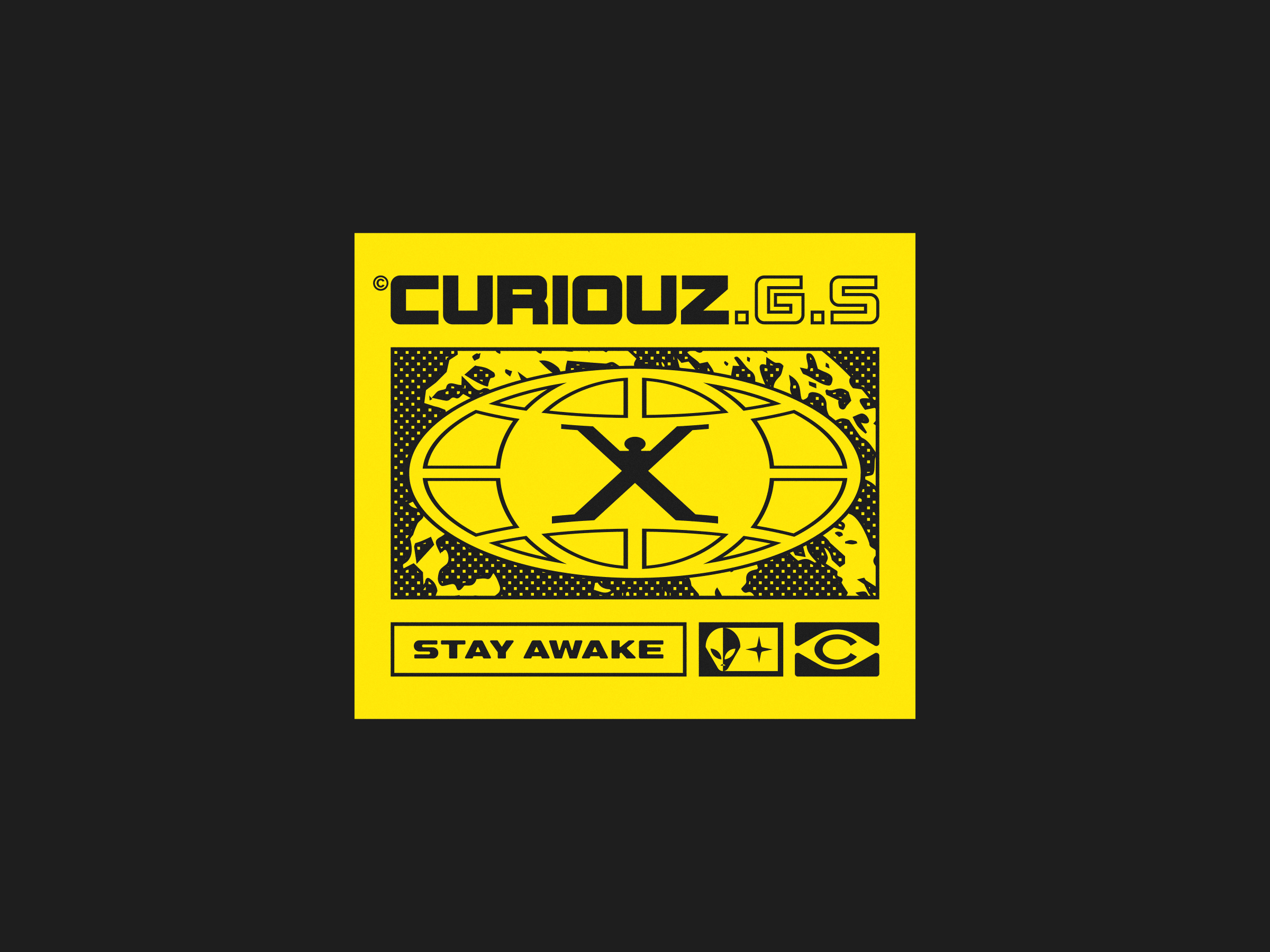 CURIOUZ008 earth graphic design logo typeface typography