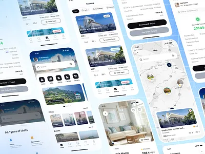 Real estate App app mobileapp real estate shots ui user interface ux web design