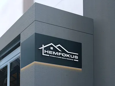 Creative Logo Design - HEMFOKUS cretive logo design hemfokus logo design home logo logo design