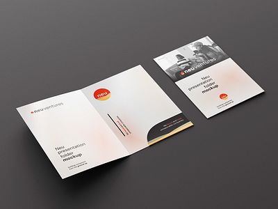 Brand design for Neu Ventures brand brand design branding folder