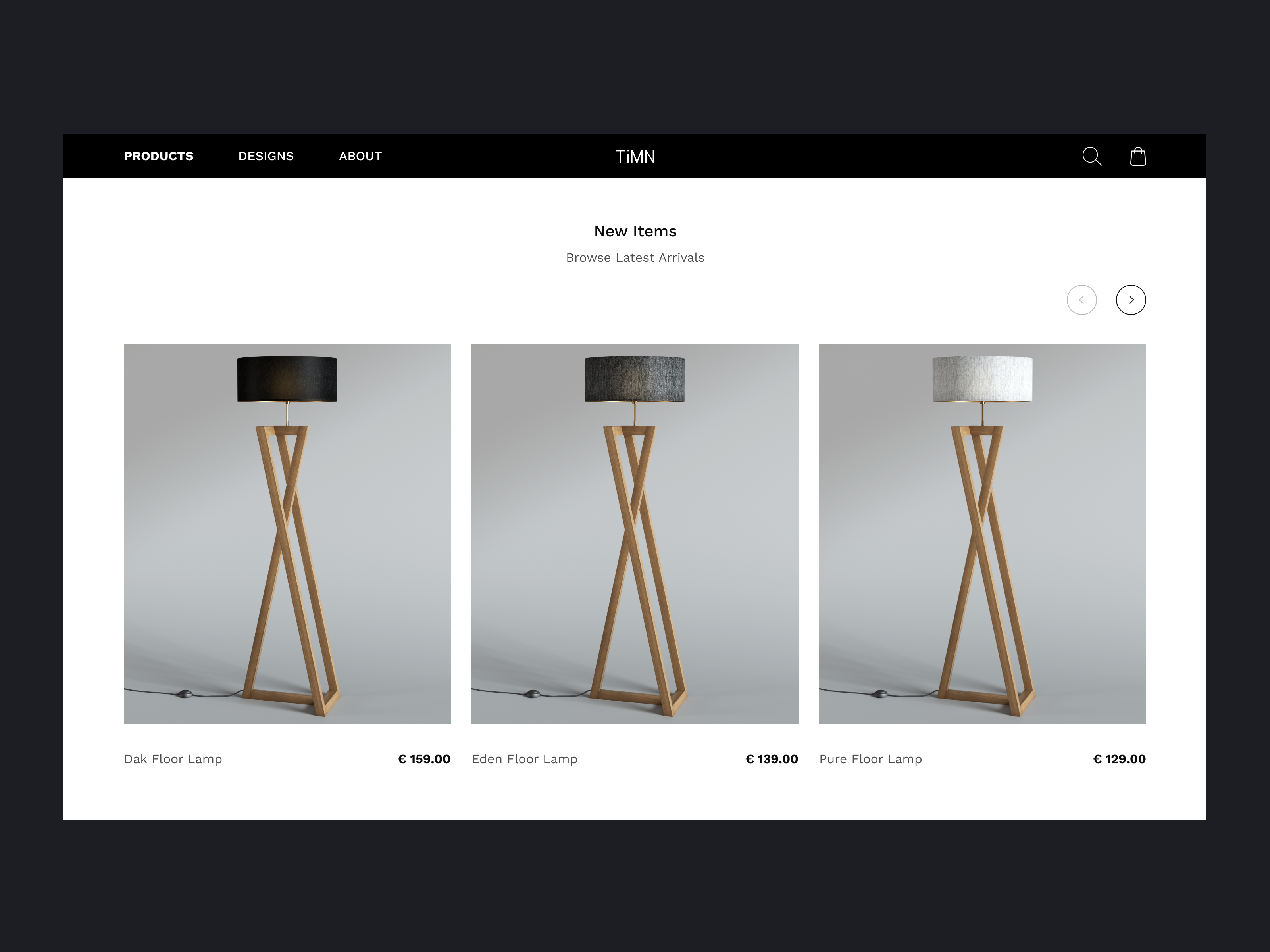 Example of E   Commerce Store