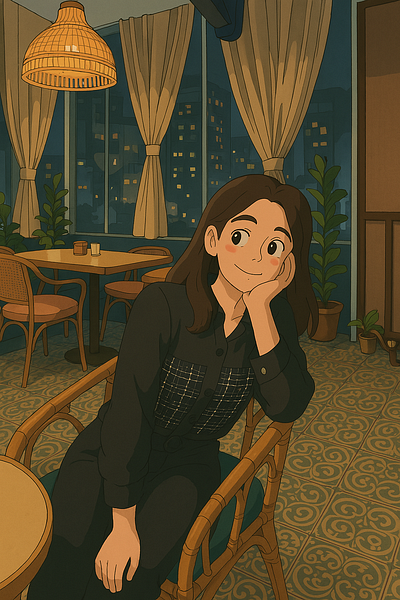 HI there art branding creativedesigner fun ghibli style graphic design happy illustration japan style ui