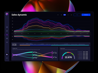 Orion UI kit – data visualization and charts templates for Figma animation chart charts code components dashboard dataviz design desktop dynamic graph infographic java line chart logo sales statistic tech template ui