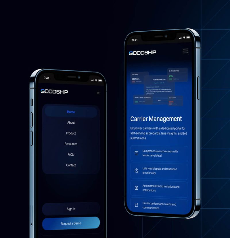 GoodShip design development migration web webflow website