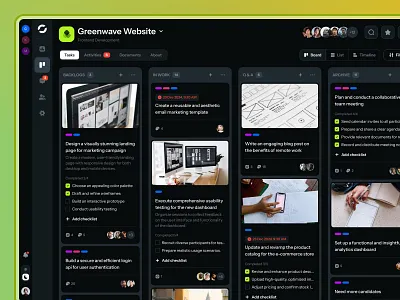 Syncro – AI-powered Project Management ai ai powered ai powered ui figma layout product design project management ui uiux web design