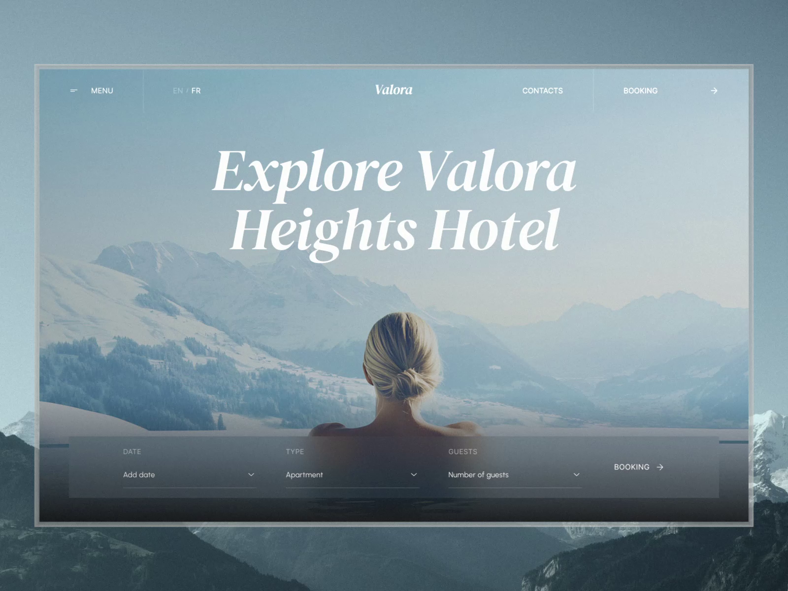 Example of Landing Page Design & Development