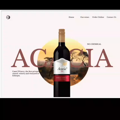 Animated landing page animation figma ui ui ux design website