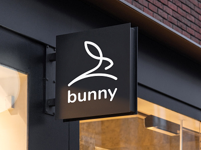 Bunny Logo Design for clothing brand animal brand branding bunny clothing design icon identity illustration logo logo design logo designer logos mark mascot minimal modern rabbit symbol vector