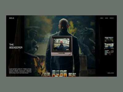 Reelix - Web Design art direction dark mode film landing page landingpage live streaming movies online movies online tv shows online web series ott ott platform streaming television tv tv shows ui ux web design website