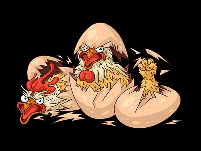 Roosters for gasfort x popmerch dribbble emblem graphic illustration rooster russia symbol vector