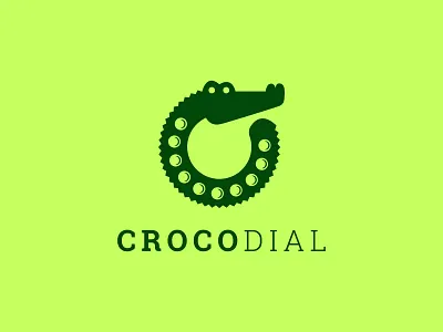 Croco Dial Logo brand identity branding clean logo creative design creative logo croco crocodile crocodile design crocodile logo dail logo design dial dial design fresh concept fresh design logo logo design logo designer telephone logo trendy logo