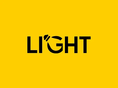 Lamp Light Logo branding clean logo creative design design design logo electric logo fresh design hidden concept lamp lamp logo light light design light logo logo logo design logotipo logotypo negative space trendy yellow logo