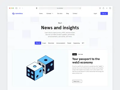 Blog home page blog blog home blog home page blog post blogpost blogs design figma header ui ui design web design