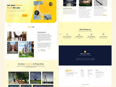 Real Estate/Property Rental Website figma landing page properties property real estate website ui uiux