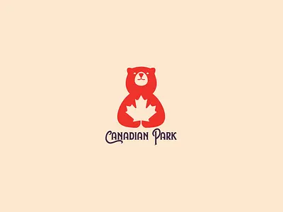Canadian Park Bear Logo Animation animal animation bear bear animation bear logo branding clean creative creative design fresh design logo logo design maple leaf maple logo motion graphics motiondesign polar polar bear polar logo trendy