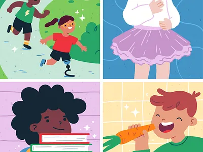 Kids Illustration book illustration boy children childrens book diversity girl illustration kidlit kids