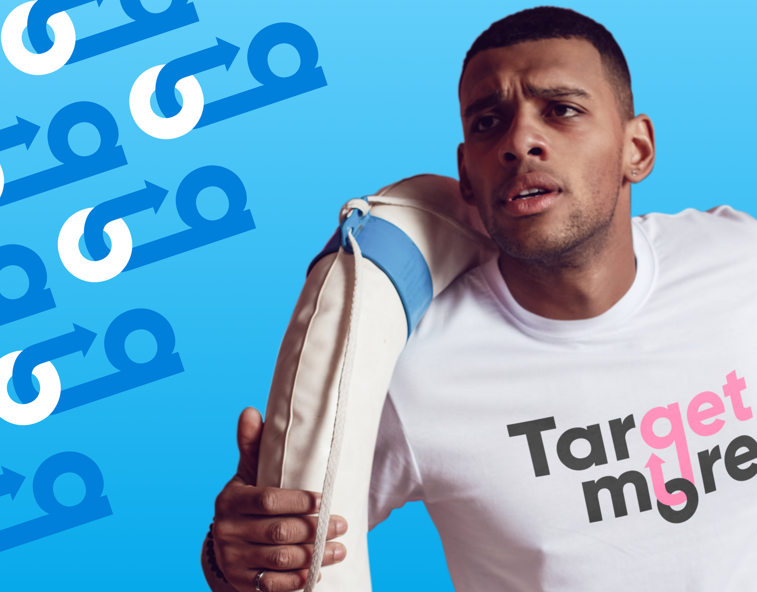 Target More: Visual Identity ads branding concept design graphic design logo outdoor ads ui vector