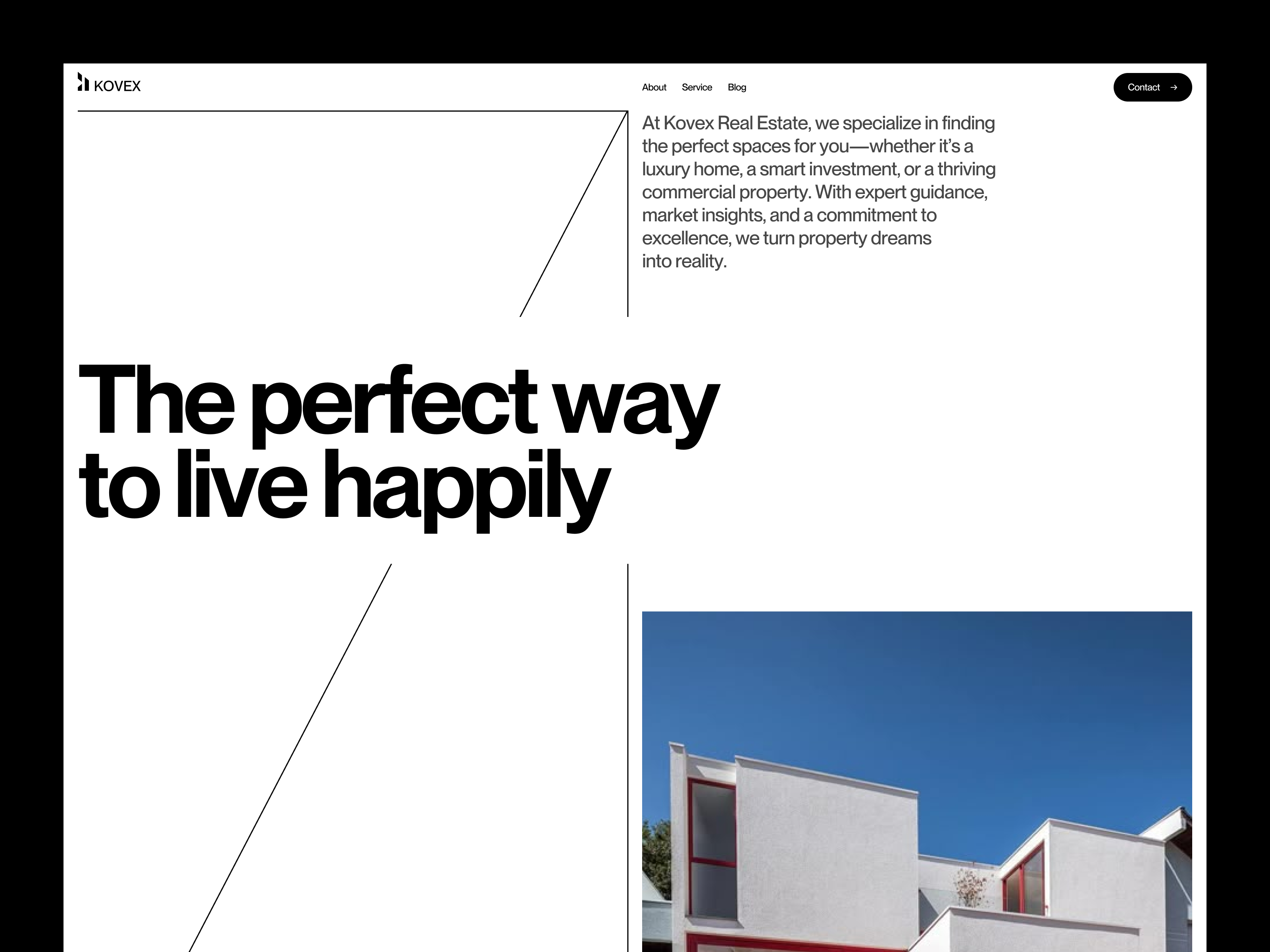 Example of Premium UI UX Design For Landing Page 