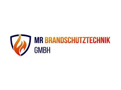 MR Brandschutztechnik GmbH Company logo elegant logo graphic design logo logo design reliable timeless logo design visual identity