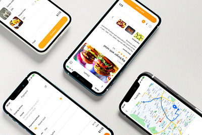 Food Mobile App animation app branding design graphic design mobile app tutorial ui ux youtube