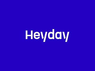 Heyday - Education Startup Branding blue brand identity branding design digital art education education startup graphic design heyday logo logo design photography technology ui uiux ux