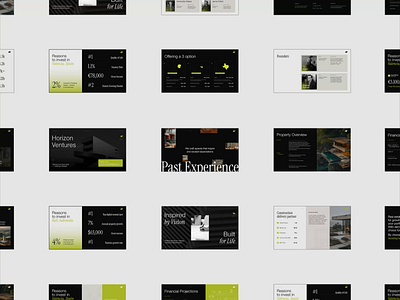 Sale deck | Elevating Real Estate Investments creative presentation.