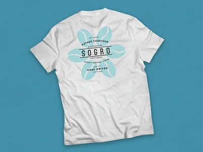 Southern Grounds Bean T-Shirt apparel branding graphic design