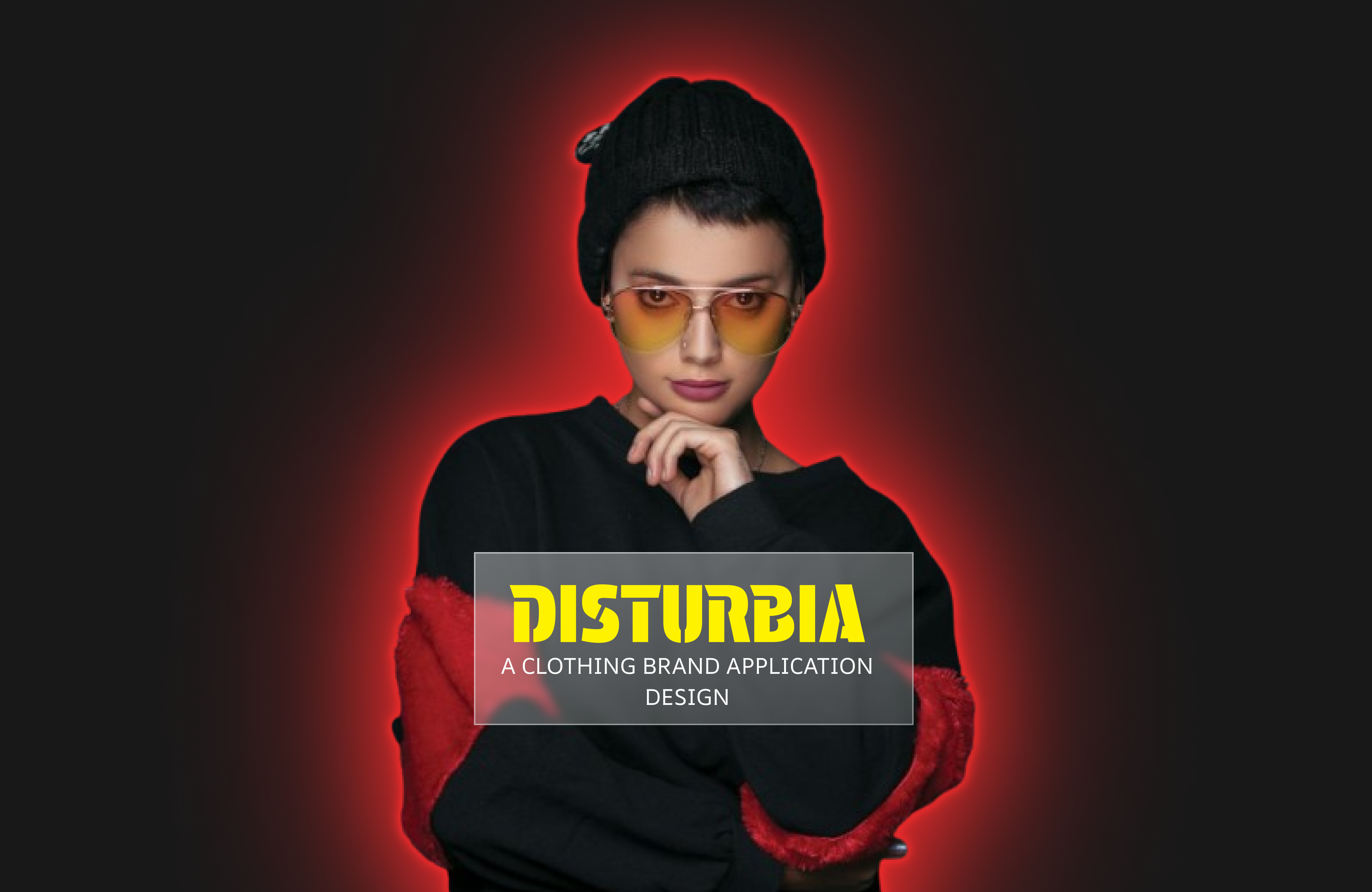 🌟Disturbia ( A Clothing Brand Application Design ) app design branding branding design disturbia logo design ui uiux ux web design