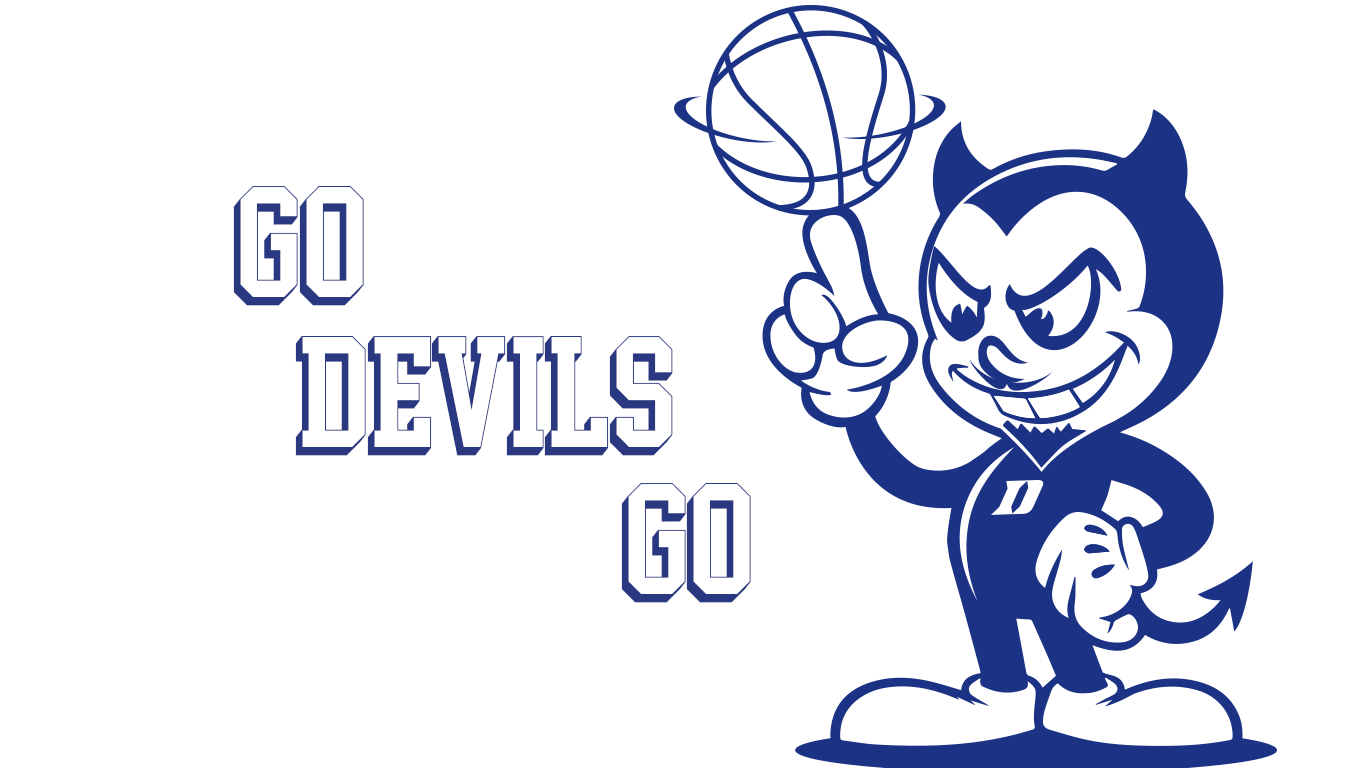Duke Blue Devils - Mascot Concept basketball logo blue devils devil logo duke duke logo march madness mascot mascot logo sports branding sports logo
