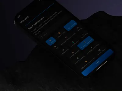 Connext - AI-Powered Event Networking App ai ai app ai event app app design event app mobile mobile app ui ux