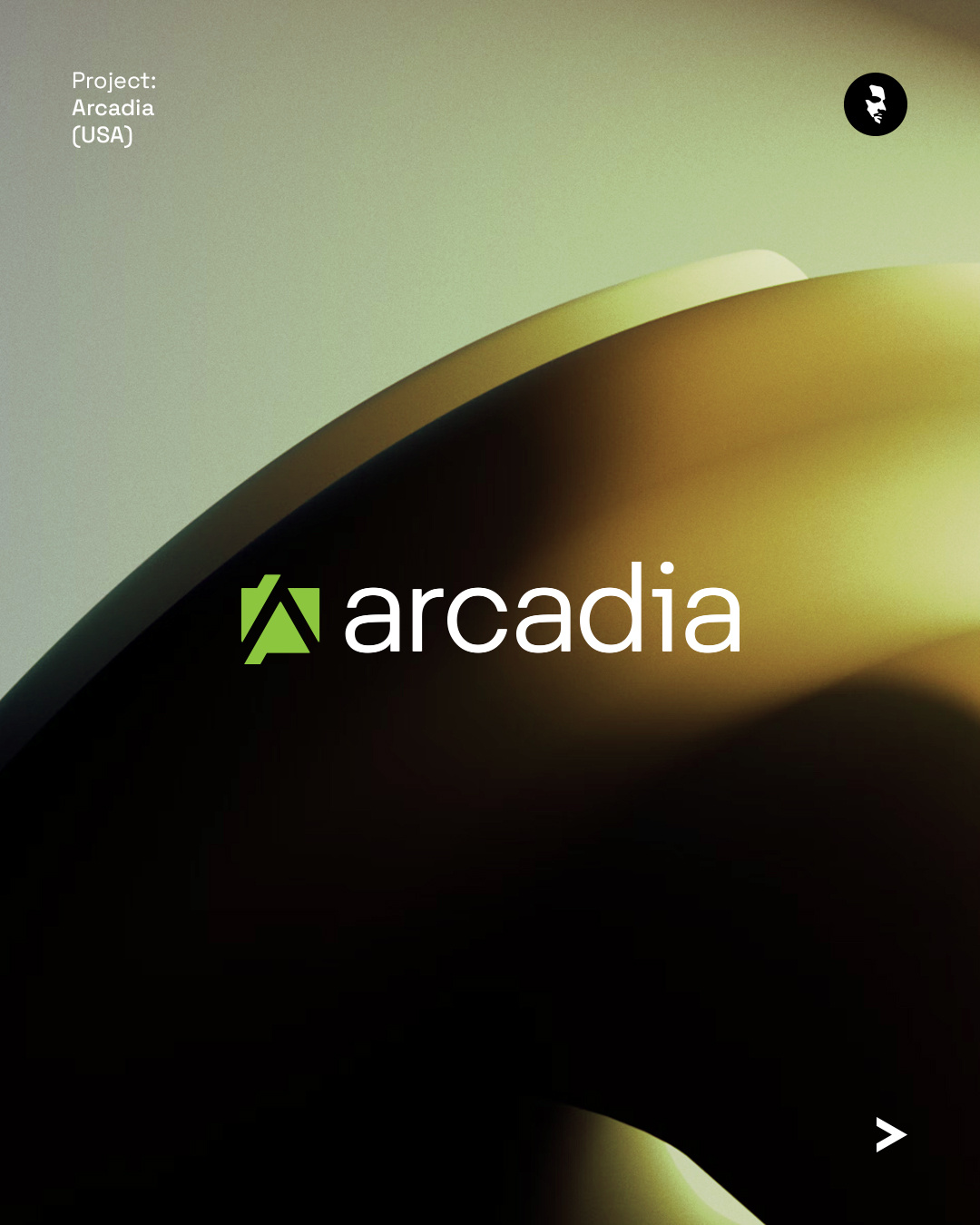 Arcadia Logo branding clean design illustration logo logotype minimal simple typography