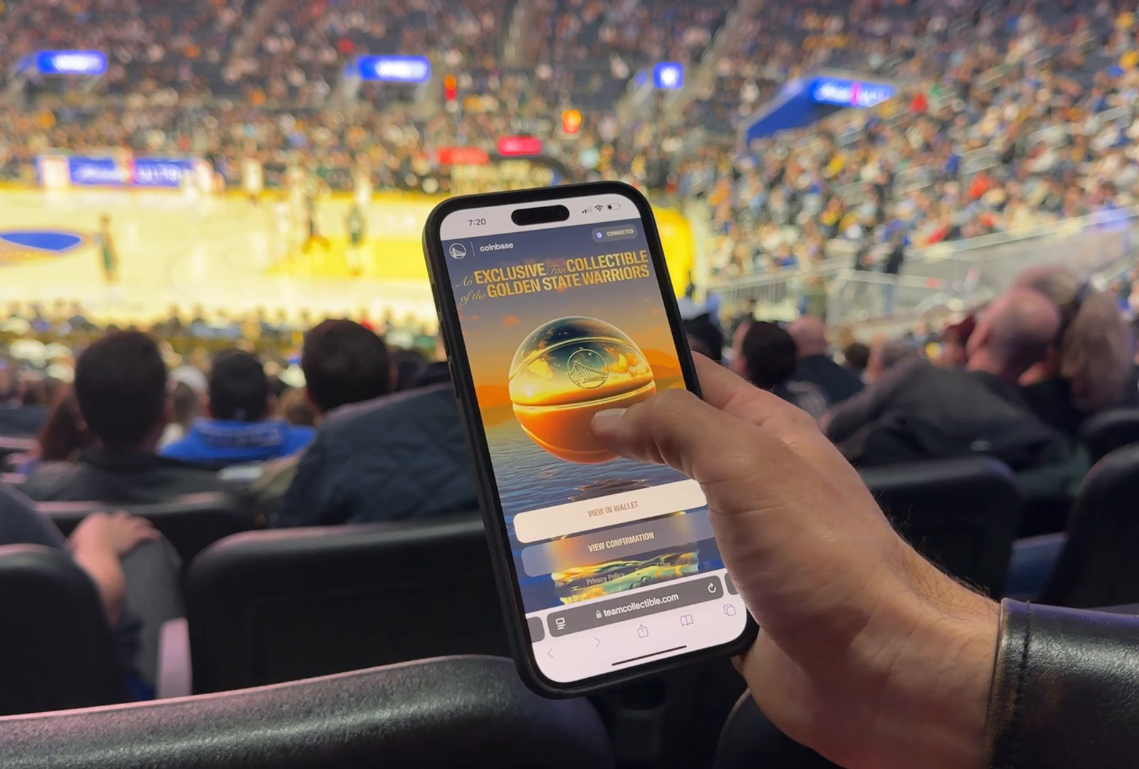 WARRIORS AND COINBASE FAN COLLECTIBLE by Noomo Agency on Dribbble
