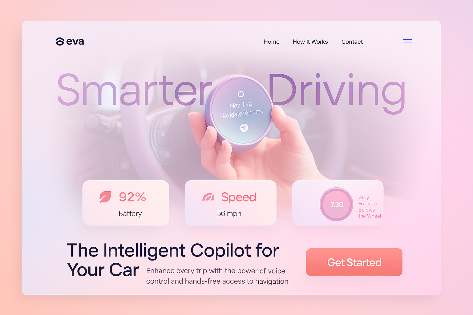 Example of Landing Page In Webfow/Word Press/Shopify