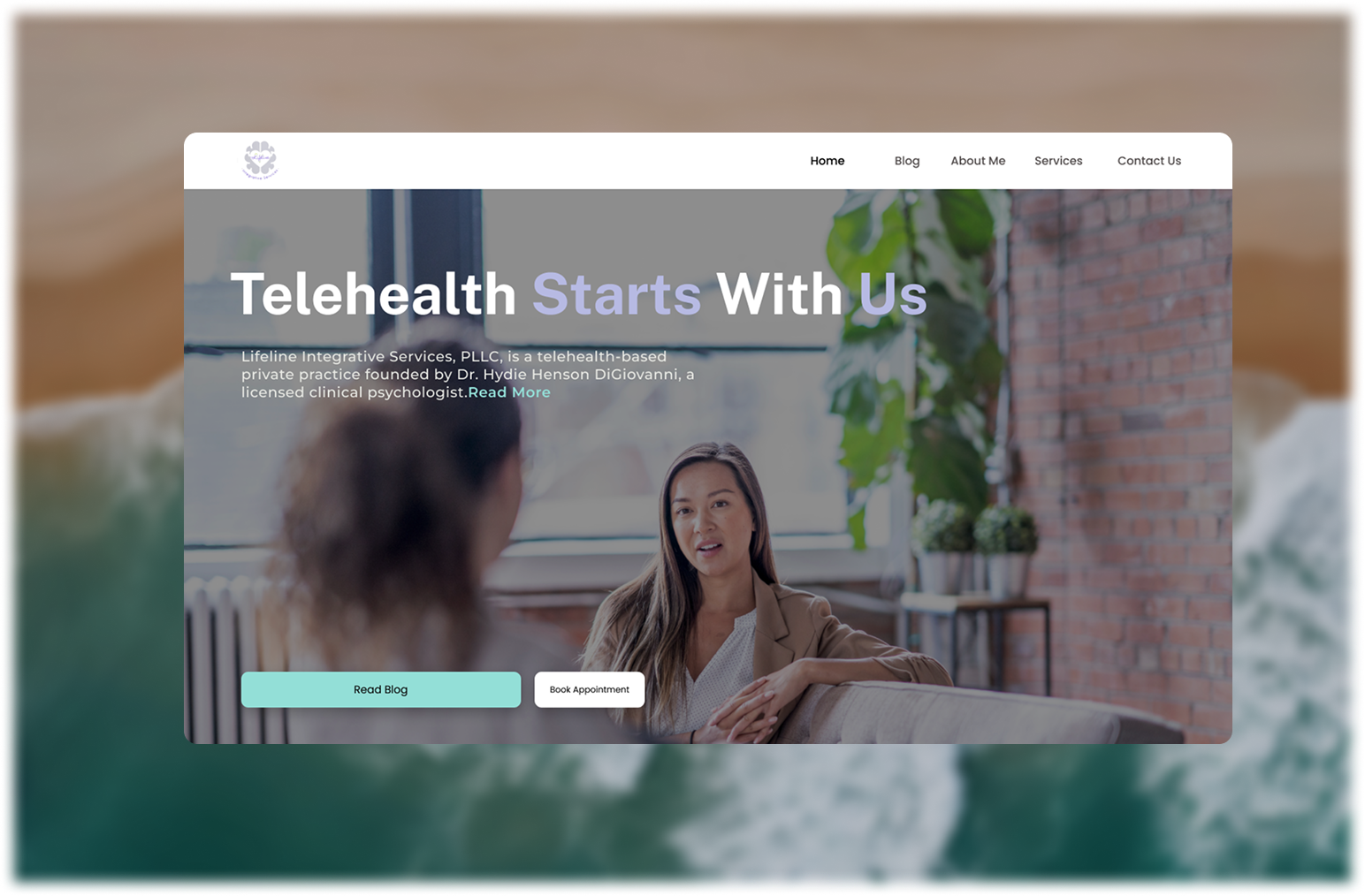 Example of Full Website Design + Development