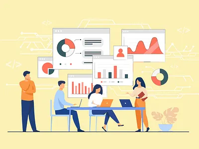 What Mobile App Development Team Do You Need for Your Project? android branding design illustration ios logo mobile app mobile app development ui ux vector