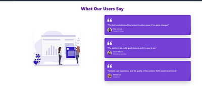 New Testimonial Design For Websites ui