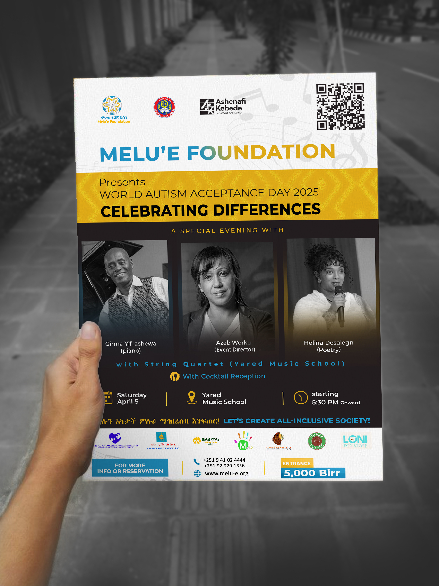 Autism awareness day poster autismacceptance autismawarenessday celebratedifferences differentnotless graphic design graphicdesigner graphicdesignforacause posterdesign worldautismday