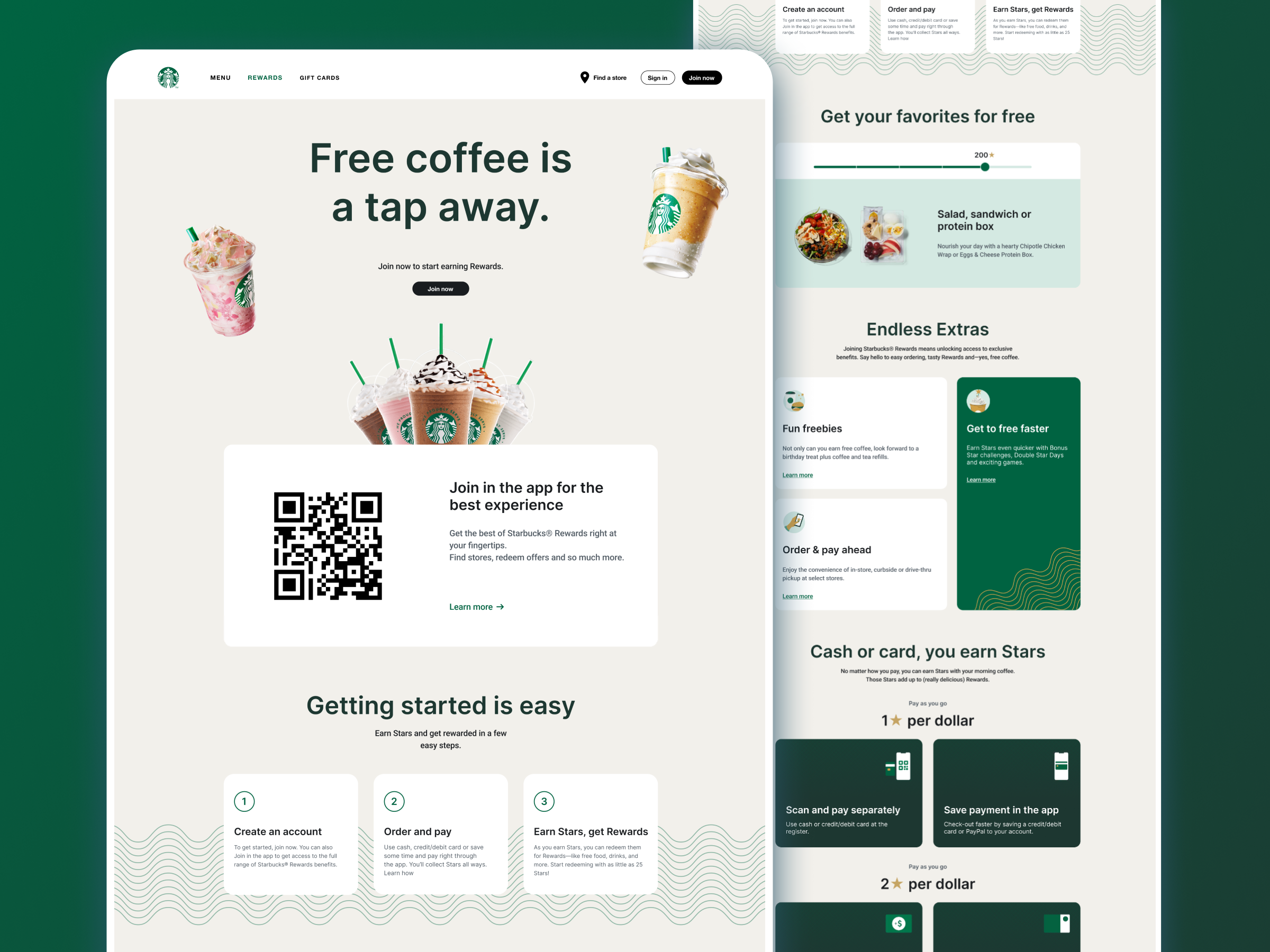 Example of Landing Page Design