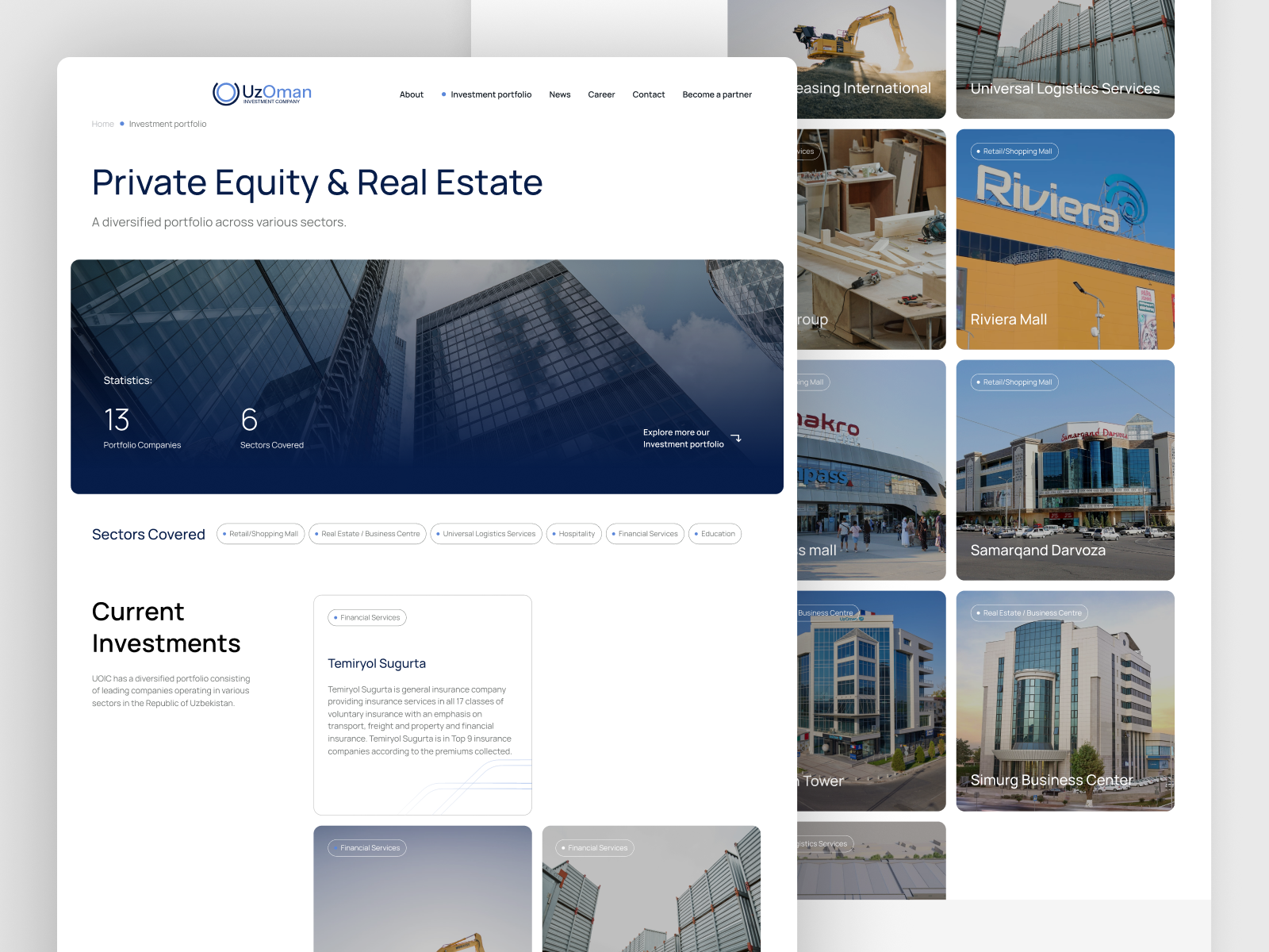 UzOman – Corporate Website Design Image 1
