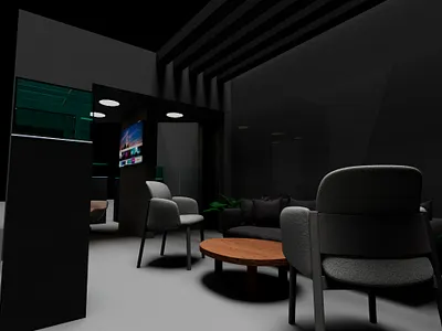 Stand 3d graphic design