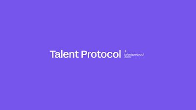 Logo Animation - Talent Protocol animation graphic design lettering animation logo motion graphics talent protocol typography web3
